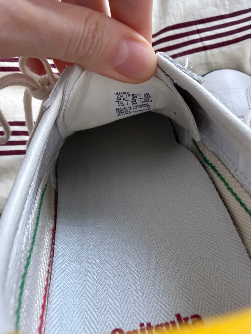 Onitsuka Tiger Mexico 66 SD Birch Green Yellow Red - Picture 5 of 5